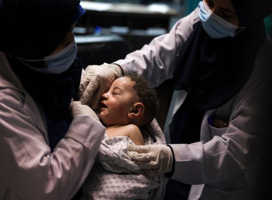 加沙难民营遭袭：11人聚餐10人死亡，只剩一个5个月大<em>婴儿</em>