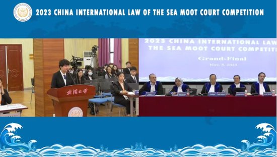 蝉联！我校代表队获得2023年中国国际海洋法模拟法庭竞赛（英文...