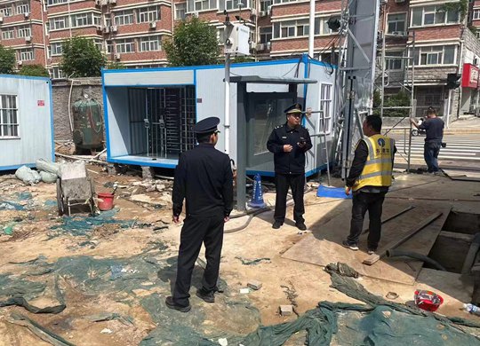 郑州市北林路执法中队持续加强建筑垃圾治理工作
