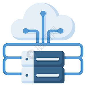 云存储图标<em>设计平面</em>颜色样式服务计算安全数据库技术贮存网站...