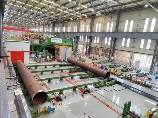 全球首条双工艺新能源<em>焊管</em>生产线在秦皇岛建成投产