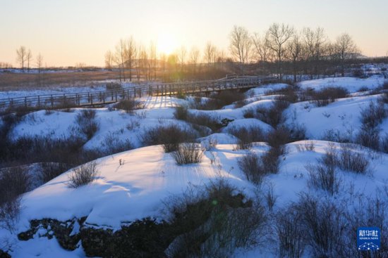 美丽中国丨<em>五大连池</em>世界地质公园：冬日雪景静美壮观