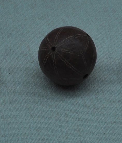 巫山大溪文化遗址出土的彩陶球是数千年前的儿童<em>玩具</em>？