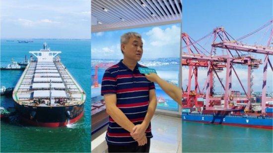 #沿着高速看中国·条条大路见美好# 40万吨级船舶首次靠泊湛江港...