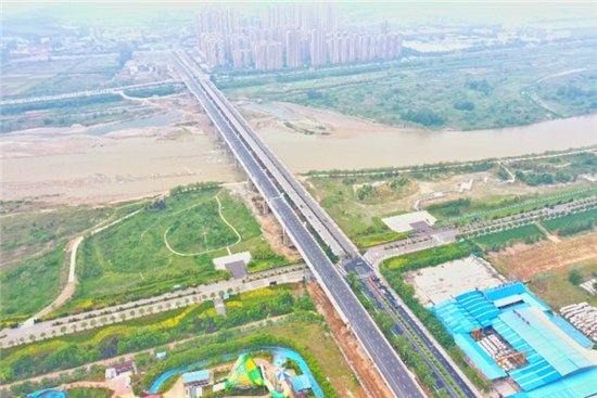 宝鸡市虢磻渭河大桥工程通过竣工验收