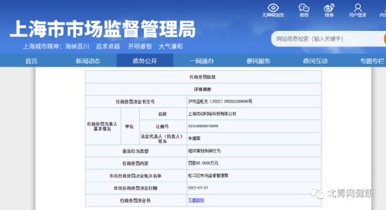 今日爆团（播货联盟）<em>运营</em>方上海优动公司因涉嫌传销被罚65万元