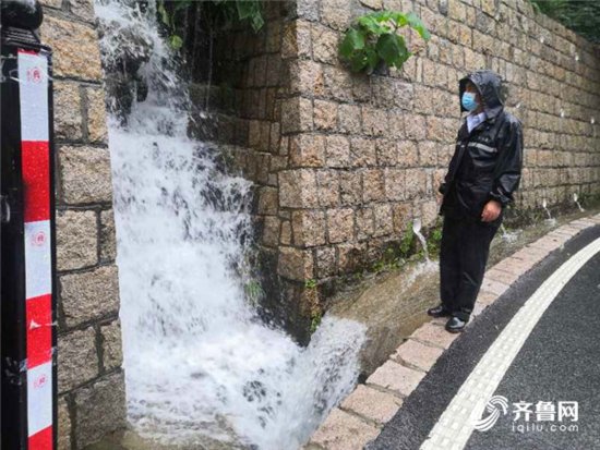 青岛全市累计平均降水55.1毫米 崂山风景区多措并举积极应对暴雨...