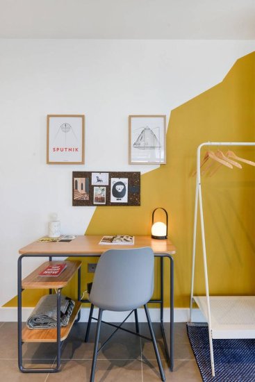 抢眼的家庭<em>办公室</em> 色彩斑斓的小型现代风格空间创意