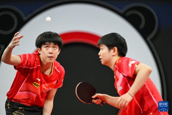 乒乓球——混合团体世界杯：中国队胜中国台北队