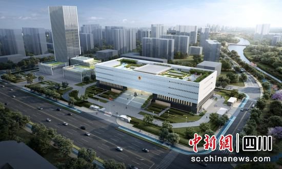 天府中央法务区审判法庭项目<em>建设</em>迎新进展