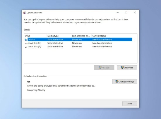 微软确认Windows 10最新版的<em>磁盘</em>碎片整理工具存在问题