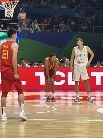 篮球<em>世界杯</em>中国<em>男篮</em>首战不敌塞尔维亚队