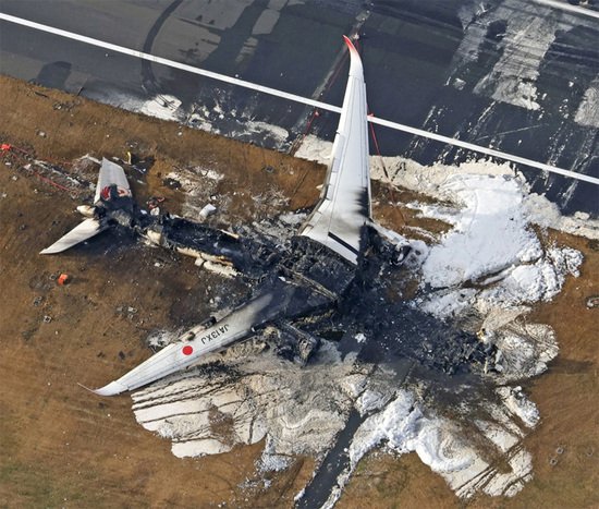 日本将就羽田机场两机相撞事故展开正式调查