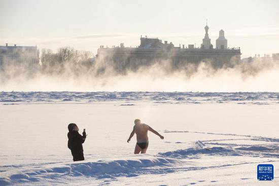 俄罗斯<em>圣彼得堡</em>：70余年来最冷冬日