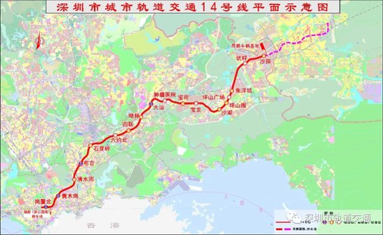 <em>深圳</em>多条地铁建成时间明确 线路<em>图</em>来了