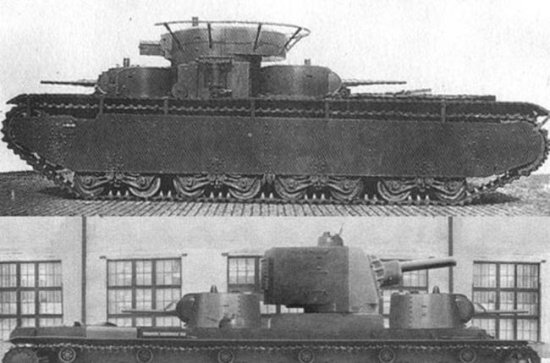 斯大林的大号杂货铺，苏联超级重型多炮塔坦克，T—42超重型...