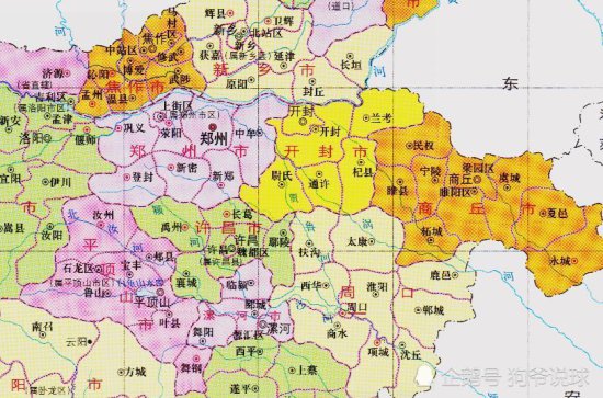 河南省的区划变动，17个地级市之一，开封市为何有9个区县？
