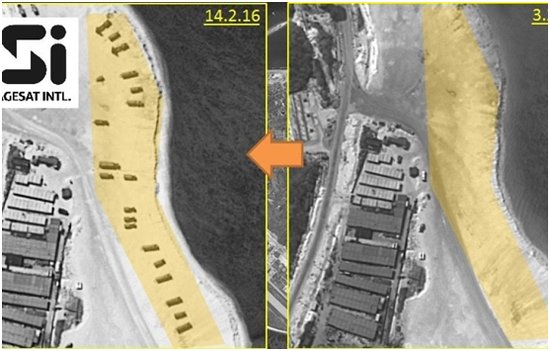 国防部回应<em>南海</em>岛礁部署红旗9<em>导弹</em>：多年前就存在
