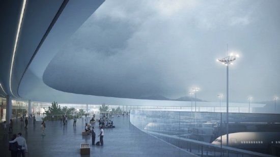 惊艳！<em>重庆</em>江北机场T3B内部设计图公布 预计2025年<em>建成</em>
