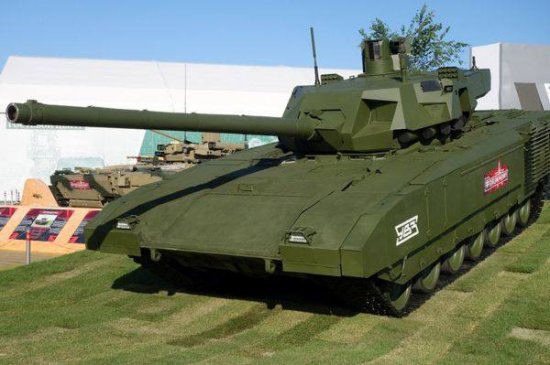 俄军T-14坦克可换装152毫米主炮