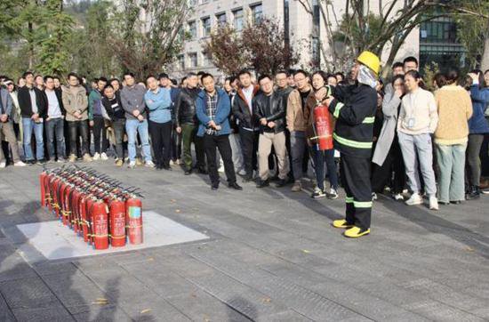 <em>重庆市市政</em>院公司积极开展消防宣传月系列活动