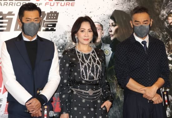 <em>古天乐</em>与刘嘉玲同台宣传 回应新电影被偷票房争议
