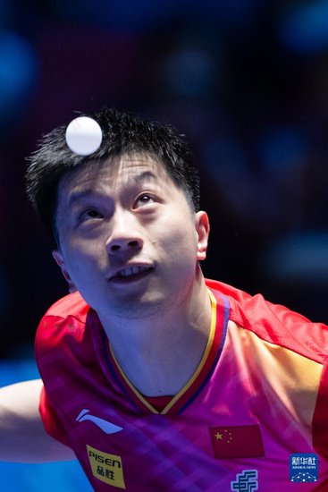 <em>乒乓球</em>——澳门世界杯：马龙晋级八强