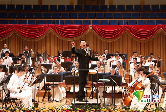 四川成都举办青少年交响乐团、民族乐团专场音乐会