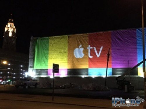 不愧是亲儿子！Apple TV彩虹广告牌席卷全美