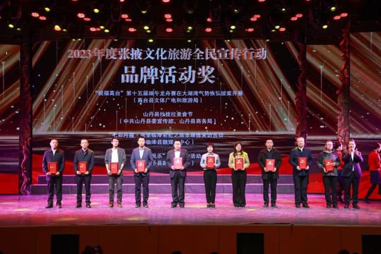 张掖文化旅游全民宣传行动2023颁奖典礼暨2024启动仪式举行