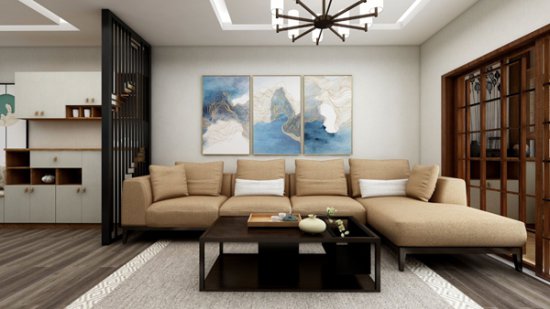 佰怡家设计师告诉你，沙发选的好，<em>小户型</em>也能变大空间