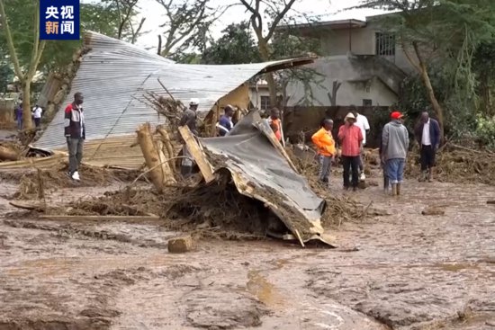 肯尼亚洪水和<em>山体滑坡</em>已致181人死亡