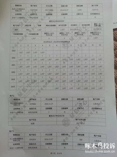 <em>没有</em>在杭州义牛这家公司<em>借</em>过钱，查询征信有一条上记录了。