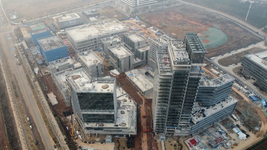 武汉新城重点建设项目按下建设“加速键”