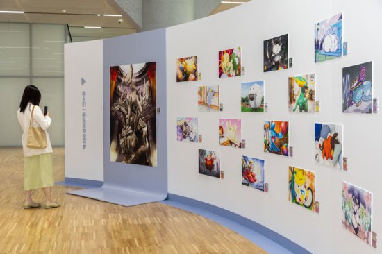 <em>宝可梦卡</em>牌原画交互艺术展首次在中国展出
