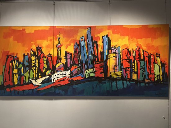 晨晓《中国好色彩》宁波作品展在宁波美术馆启幕