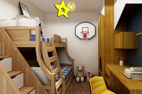 哈尔滨鸣雀装饰 新家<em>儿童房如何设计</em>？这样的<em>设计</em>让房间更实用！