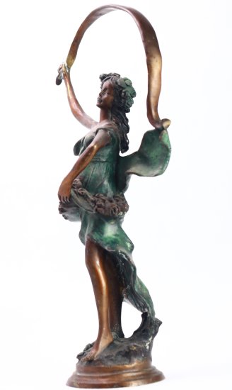 法国<em>艺术</em>家路易斯·奥古斯特·莫罗复古 青铜雕塑新<em>艺术风格作品</em>