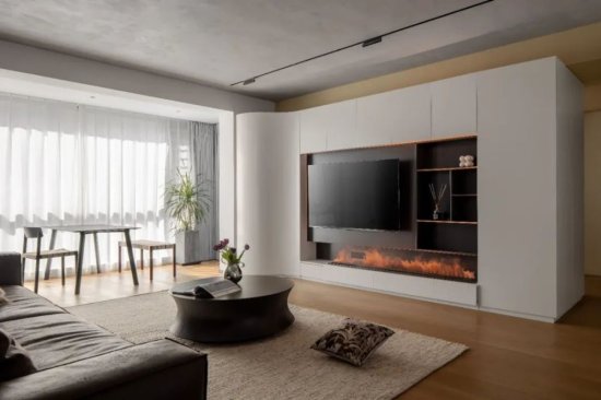 <em>深圳装修</em> 142㎡现代北欧风格新房装修，有温度的卧室爱了！