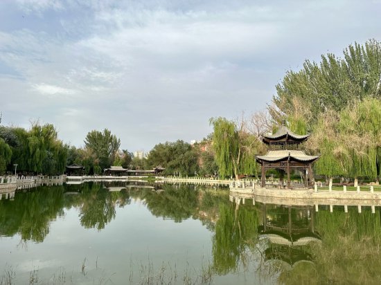 沿着河湖看新疆丨<em>哈密</em>城里有个“天然氧吧”