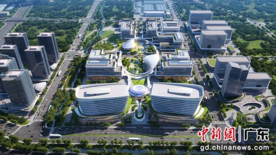 广州黄埔重点产业项目广开云领科技城开工