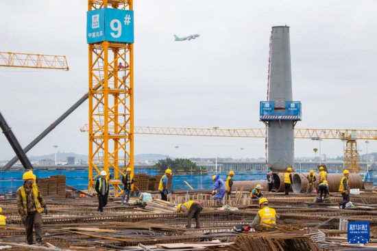 <em>福州</em>长乐国际机场二期扩建工程项目加紧建设-新华网