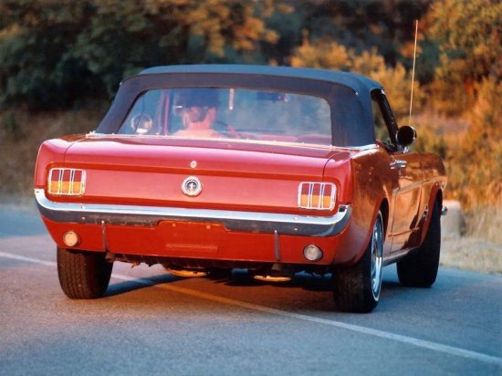 野马的初始形态，1964年Mustang敞篷模型试玩