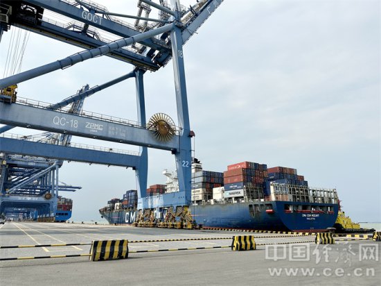 广州南沙港：国际航线超150条 畅通“中国造”远航之路