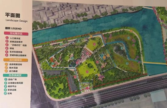 6月底竣工！金山大道金卫城河公共绿地新建工程项目最新进展！