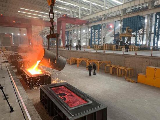 龙马<em>控股集团</em>年产30万吨精密铸件项目开工