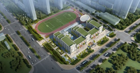 呼和浩特市第三十九中学金地校区计划今年9月投入使用