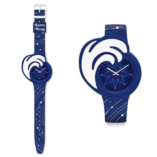 Swatch发布与王俊凯联合设计腕表