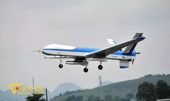 中国新一代察打一体无人机“鹞鹰”Ⅱ成功试飞