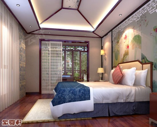 <em>中式风格</em>的卧室设计，款款优雅，这才是中国人的卧室